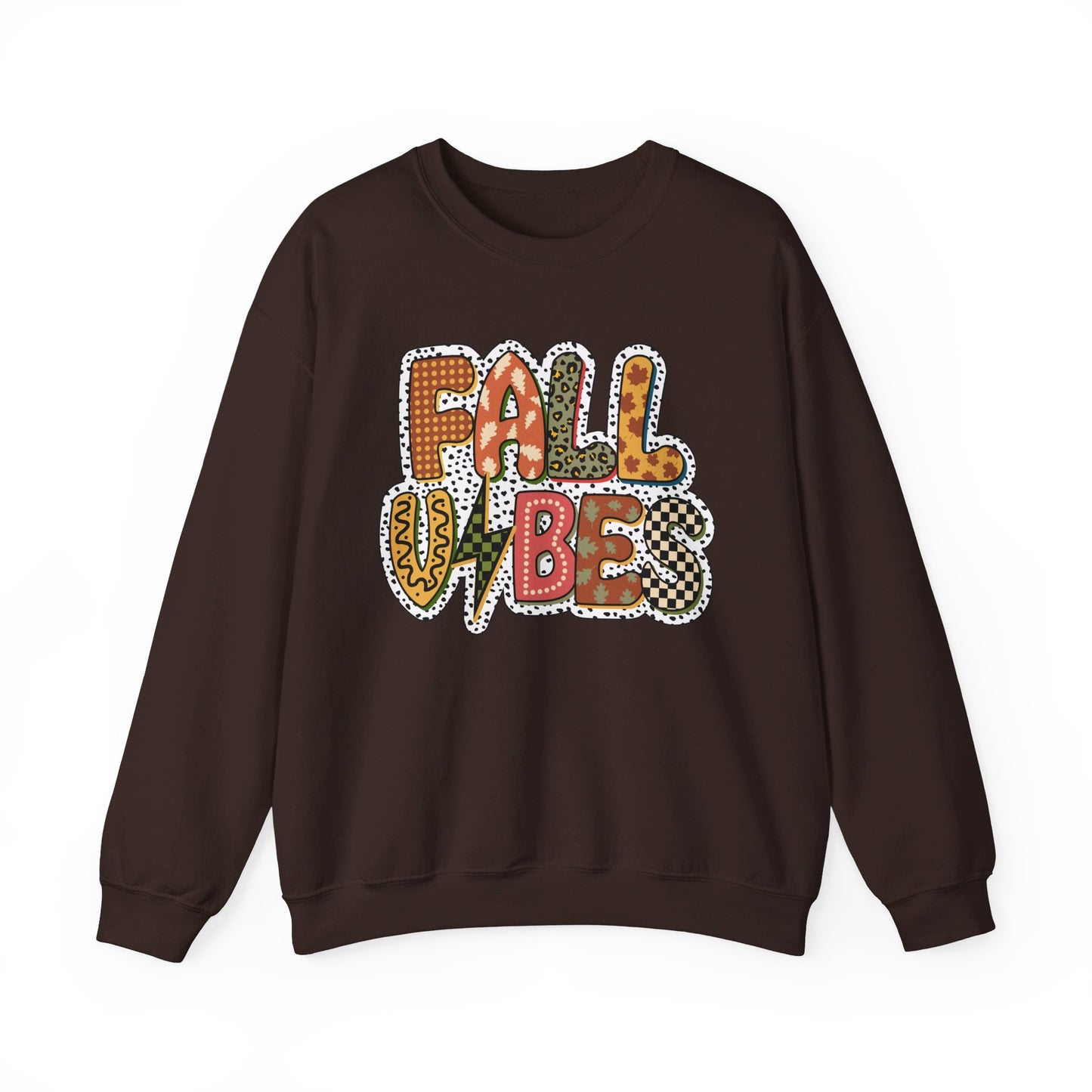 Fall Vibes , Halloween Sweatshirt, Fall Sweatshirt, Fall Time Sweatshirt, Fall Leopard Sweater and Hoodie