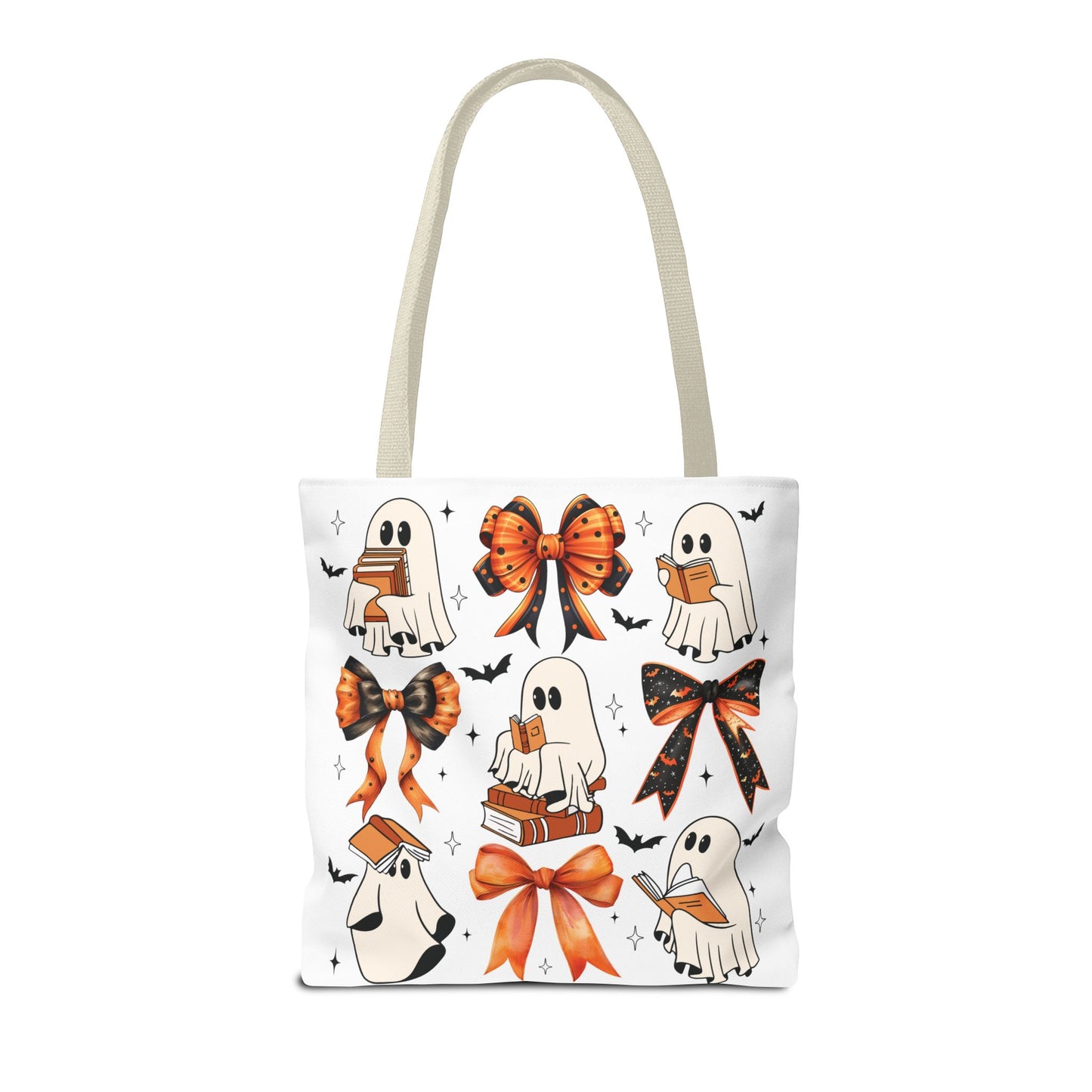 Cute ghosties and coquette bows Tote Bag (AOP)