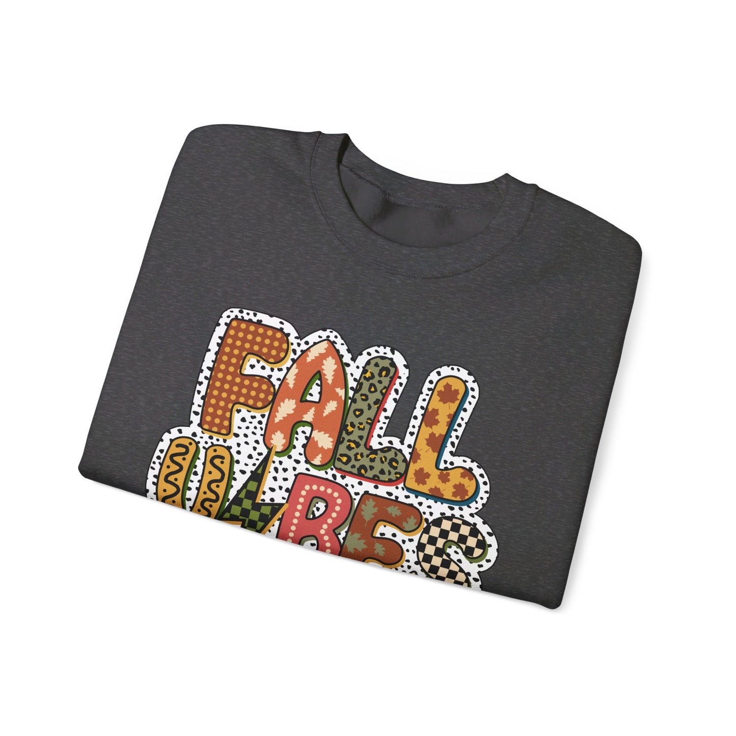 Fall Vibes , Halloween Sweatshirt, Fall Sweatshirt, Fall Time Sweatshirt, Fall Leopard Sweater and Hoodie