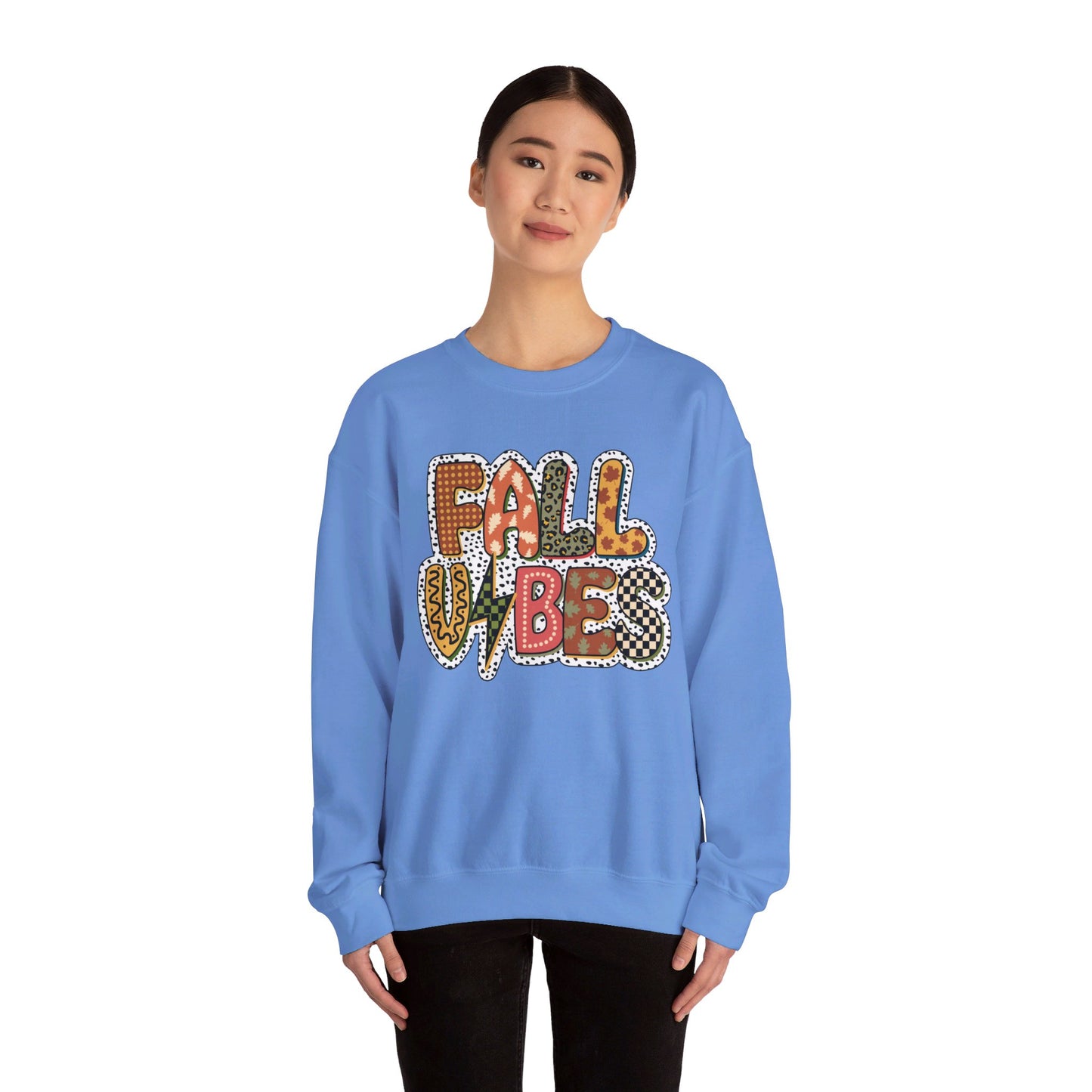 Fall Vibes , Halloween Sweatshirt, Fall Sweatshirt, Fall Time Sweatshirt, Fall Leopard Sweater and Hoodie